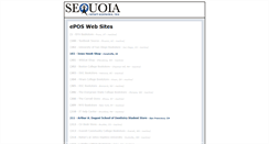 Desktop Screenshot of epos1.sequoiars.com